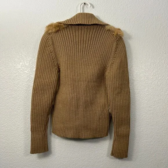 Vintage NC Candido Firenze Wool Lapin Jacket Rabbit Fur - Picture 5 of 6